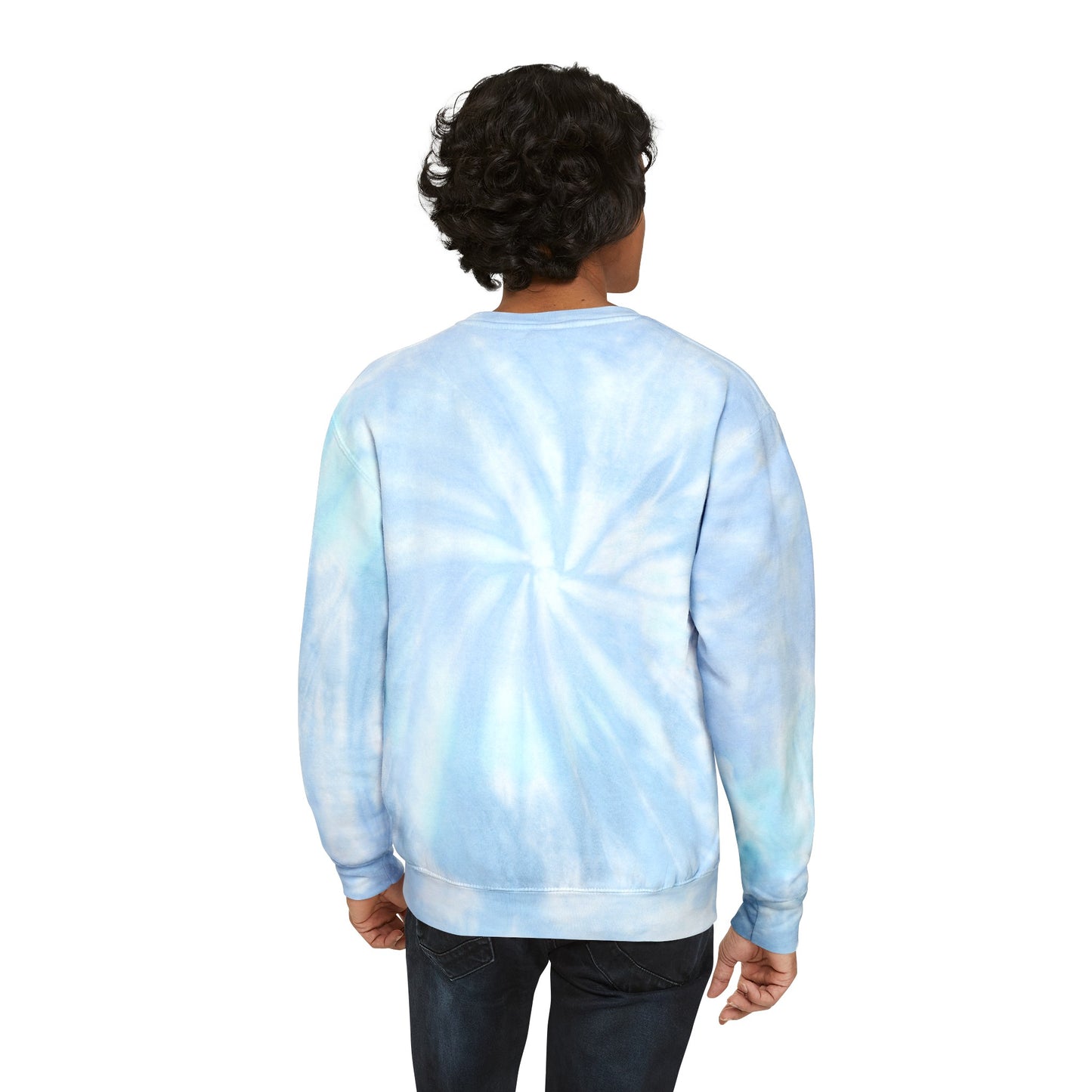 Rainbow Heart | Unisex Tie-Dye Sweatshirt