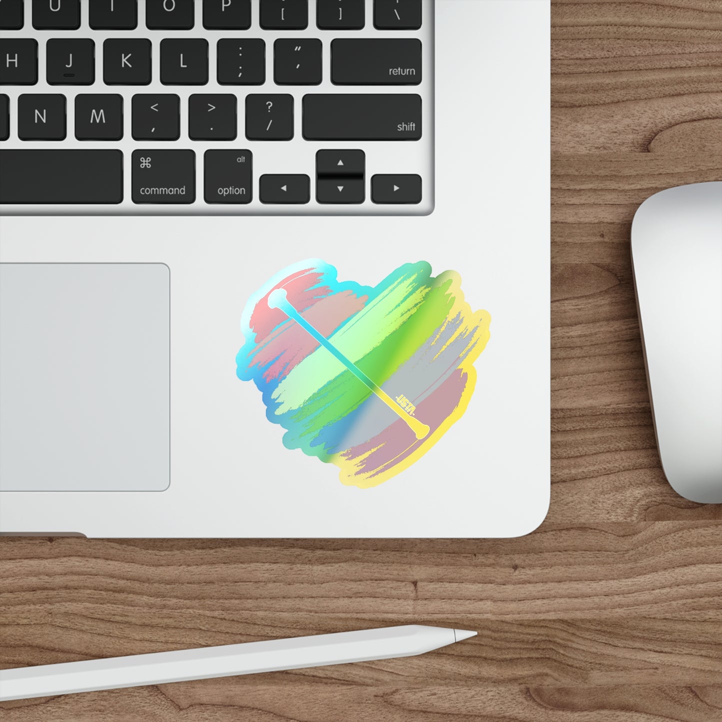 Rainbow | Holographic Die-cut Stickers