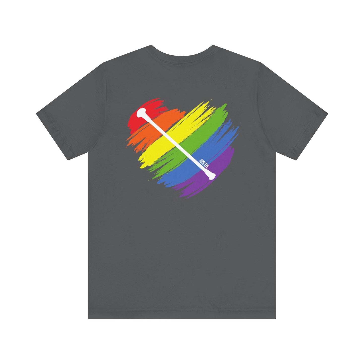 Rainbow Heart | Unisex Short Sleeve Tee