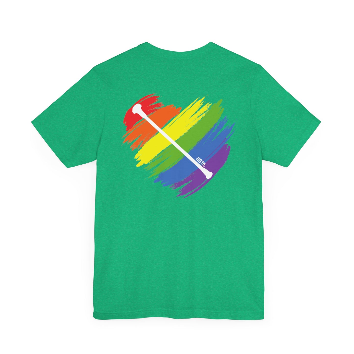 Rainbow Heart | Unisex Short Sleeve Tee