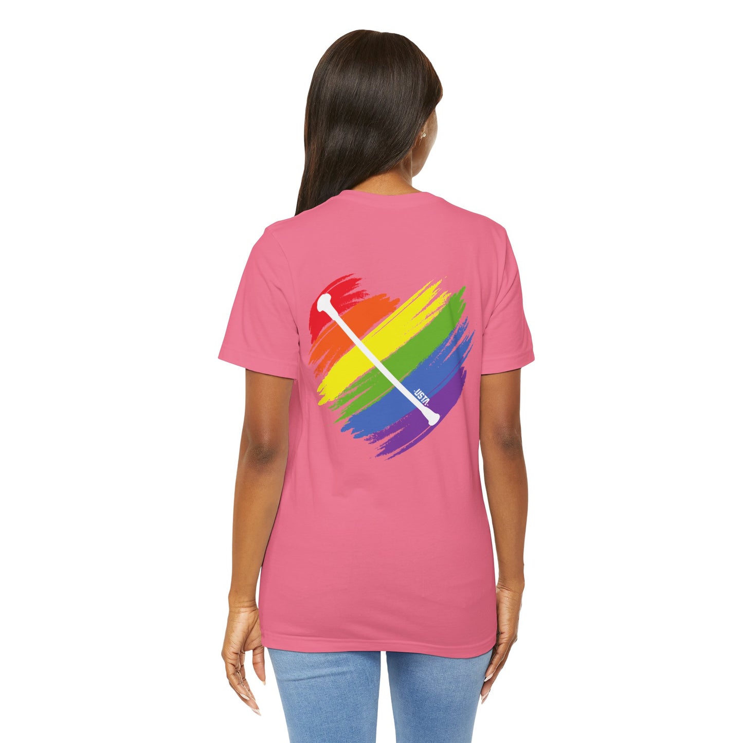 Rainbow Heart | Unisex Short Sleeve Tee