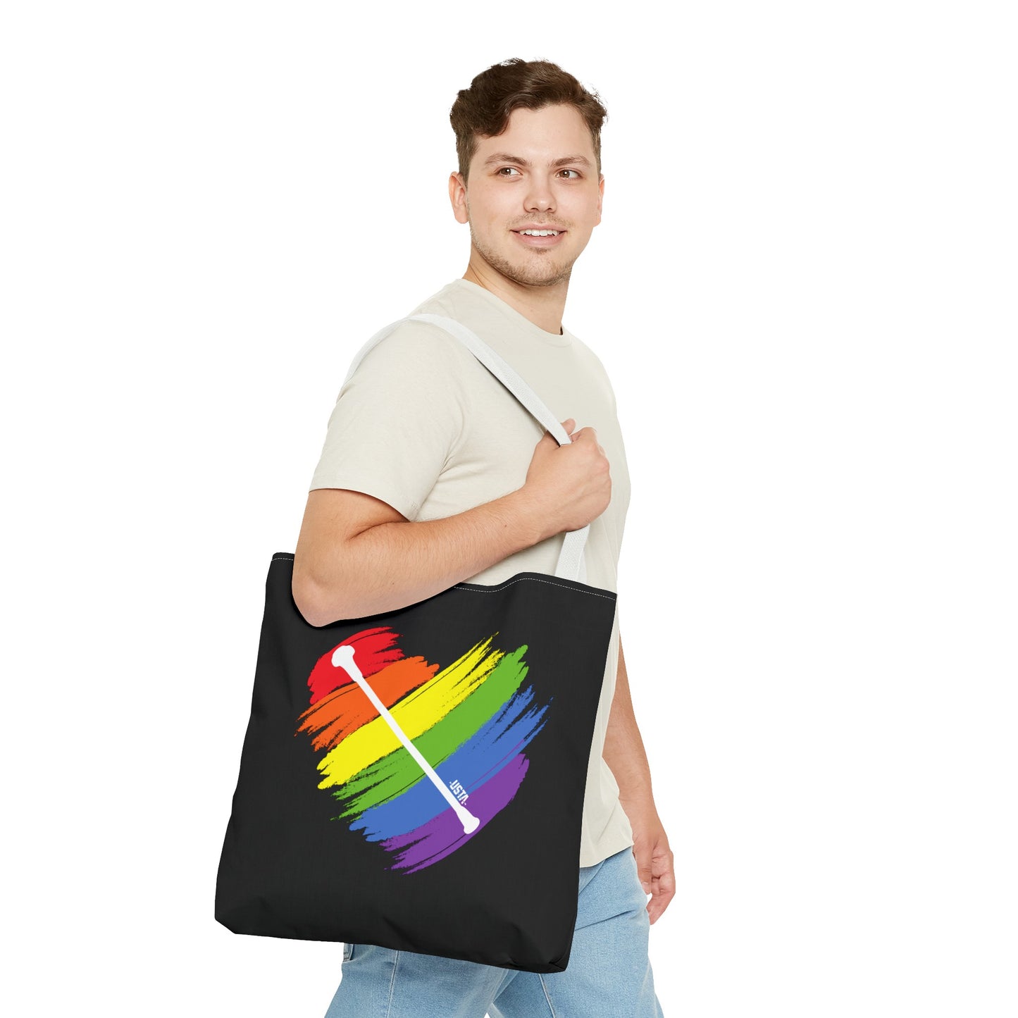 Rainbow Heart | Tote Bag (AOP)