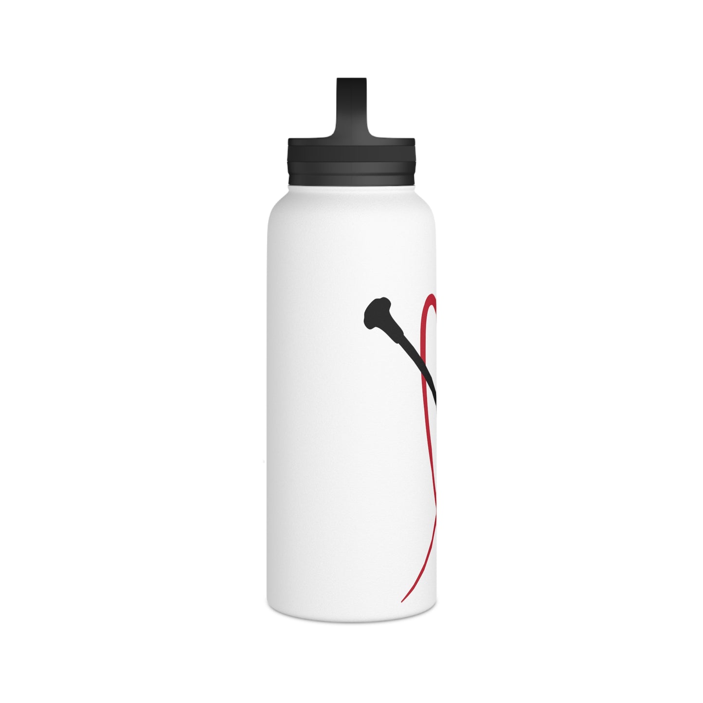 Stainless Steel Water Bottle, Handle Lid