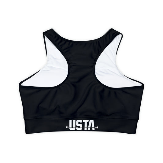 Sports Bra with USTA logo