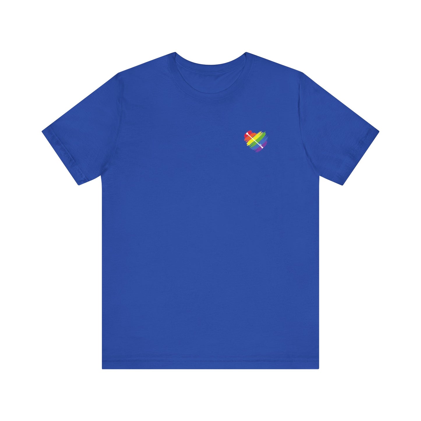 Rainbow Heart | Unisex Short Sleeve Tee