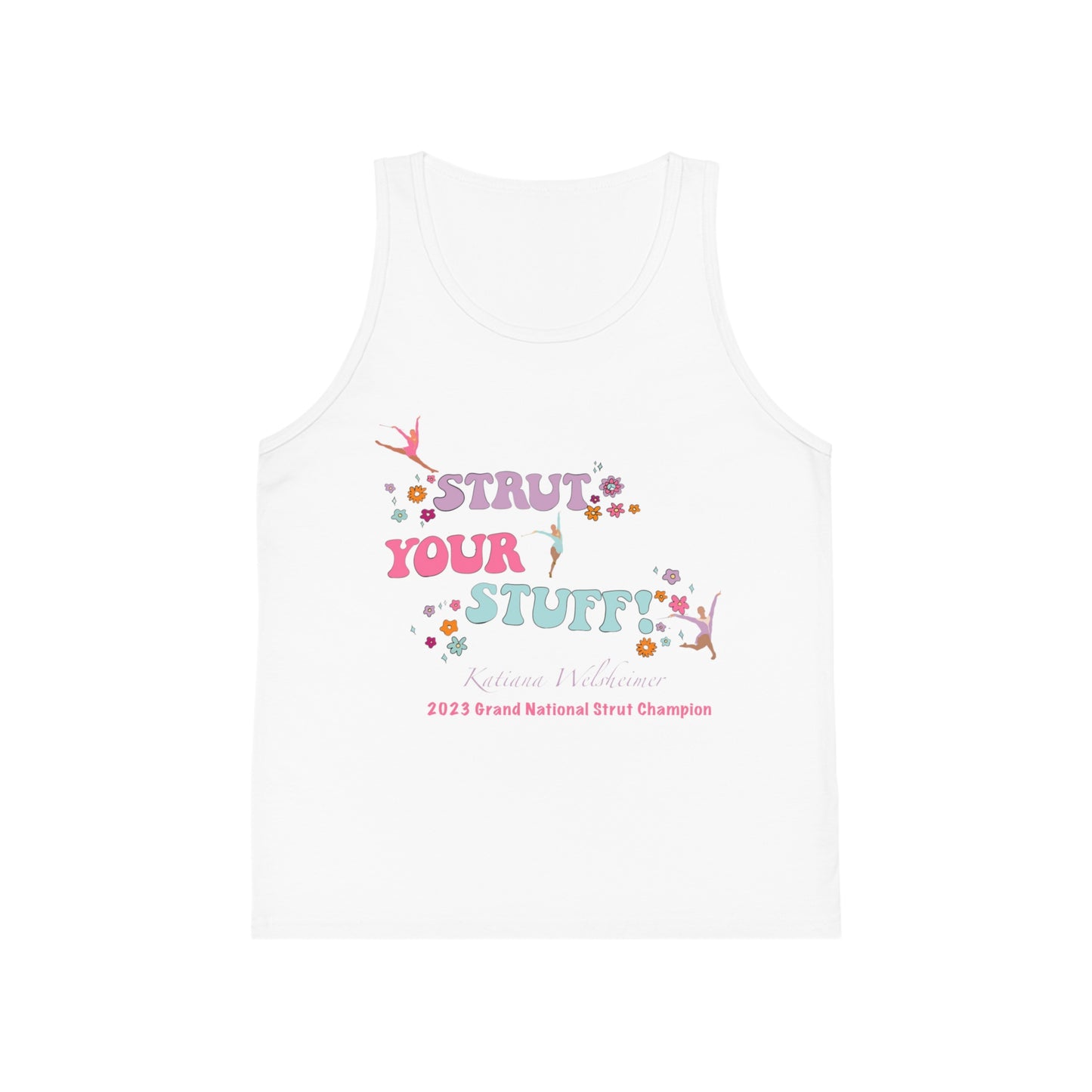 Katiana Welsheimer "Strut Your Stuff"  Kid's Tank Top