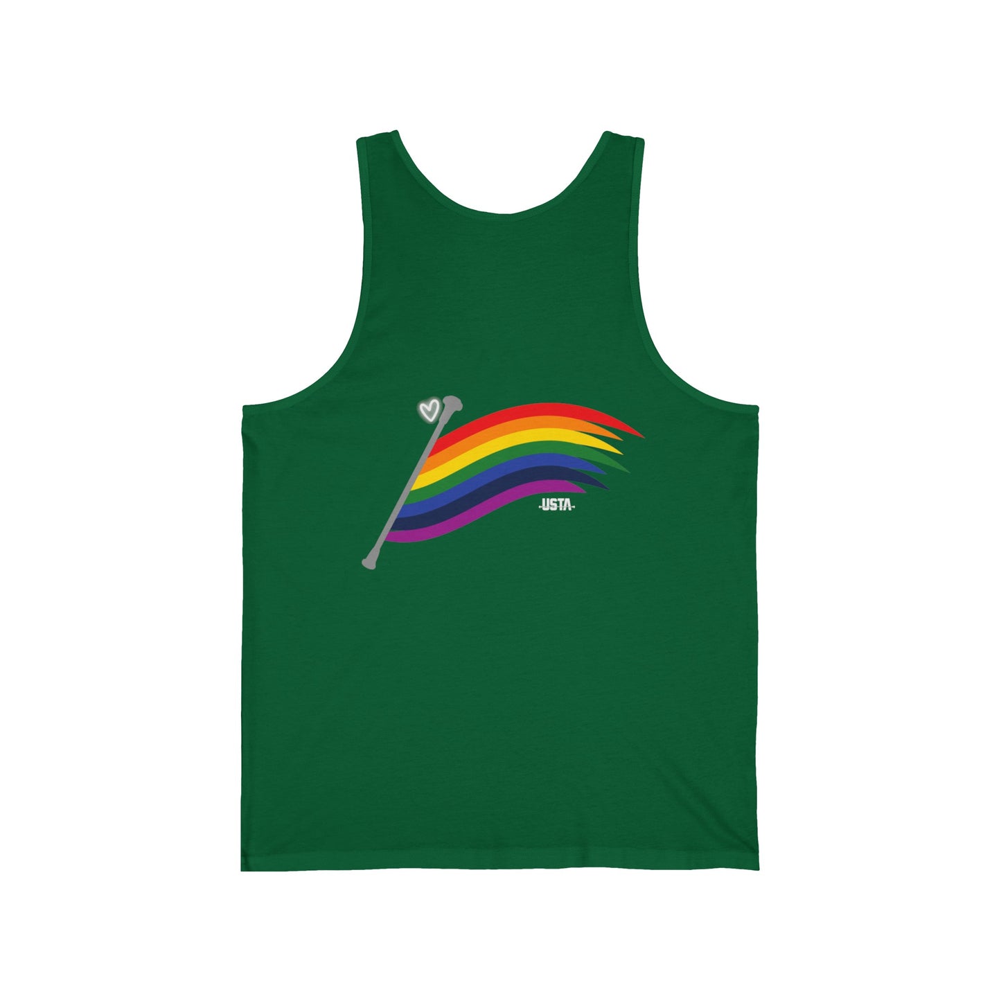 Rainbow | Unisex Jersey Tank