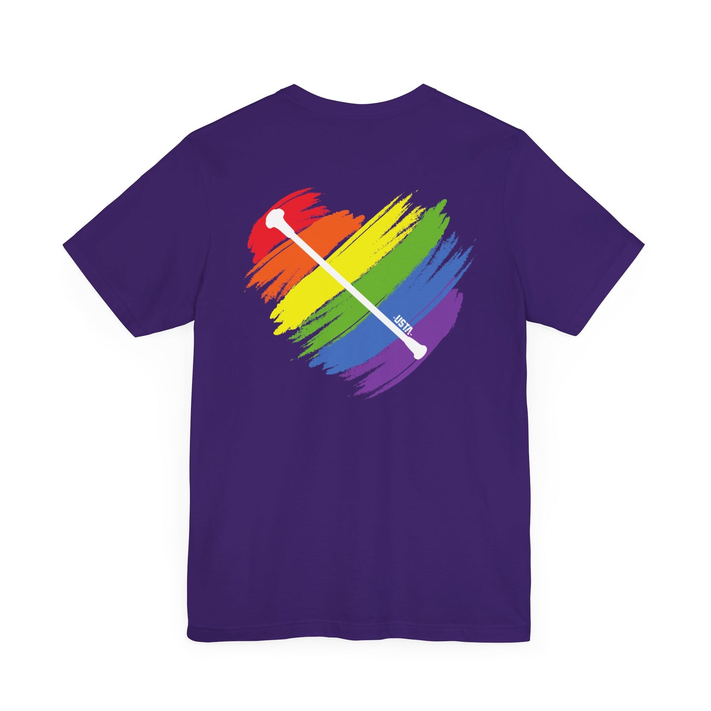 Rainbow Heart | Unisex Short Sleeve Tee