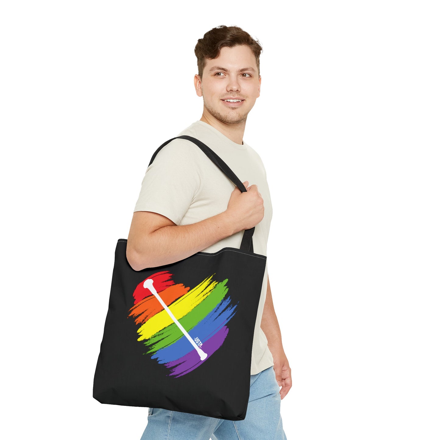 Rainbow Heart | Tote Bag (AOP)