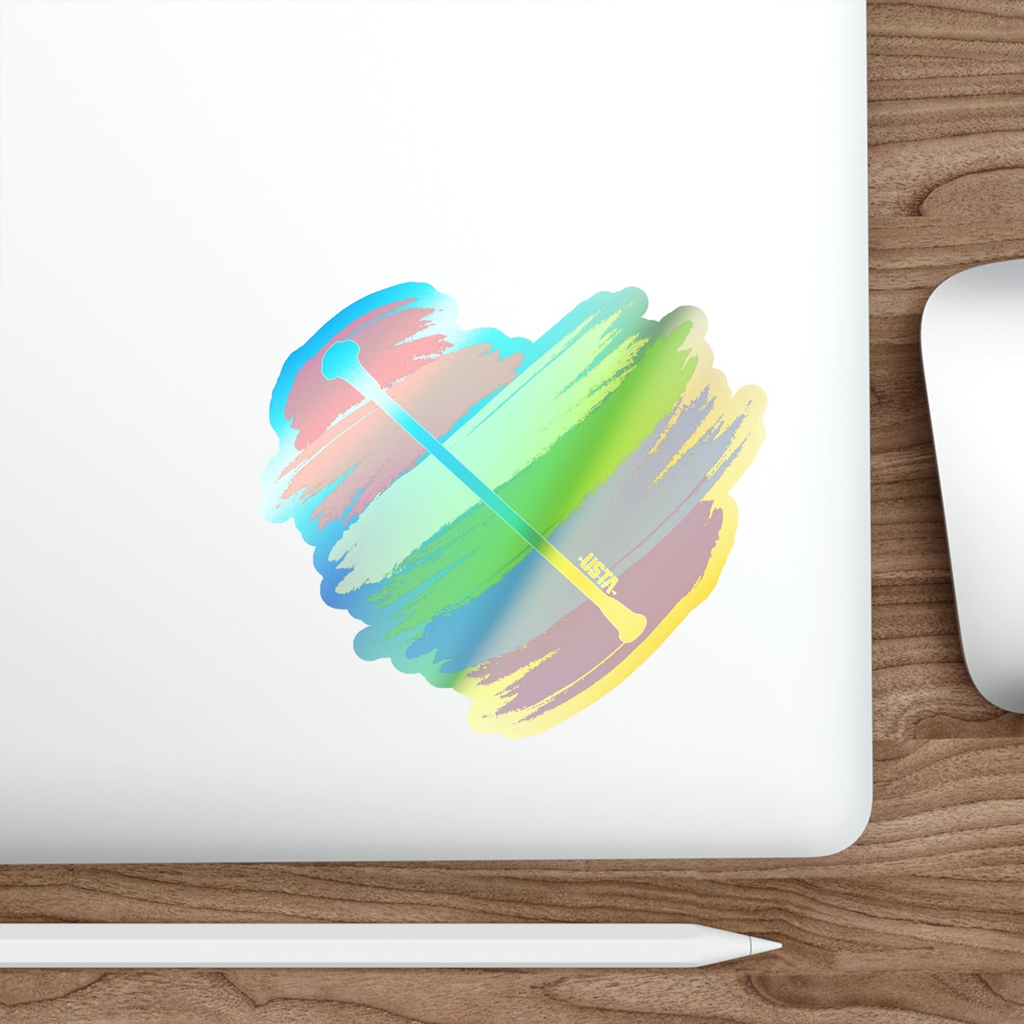 Rainbow | Holographic Die-cut Stickers