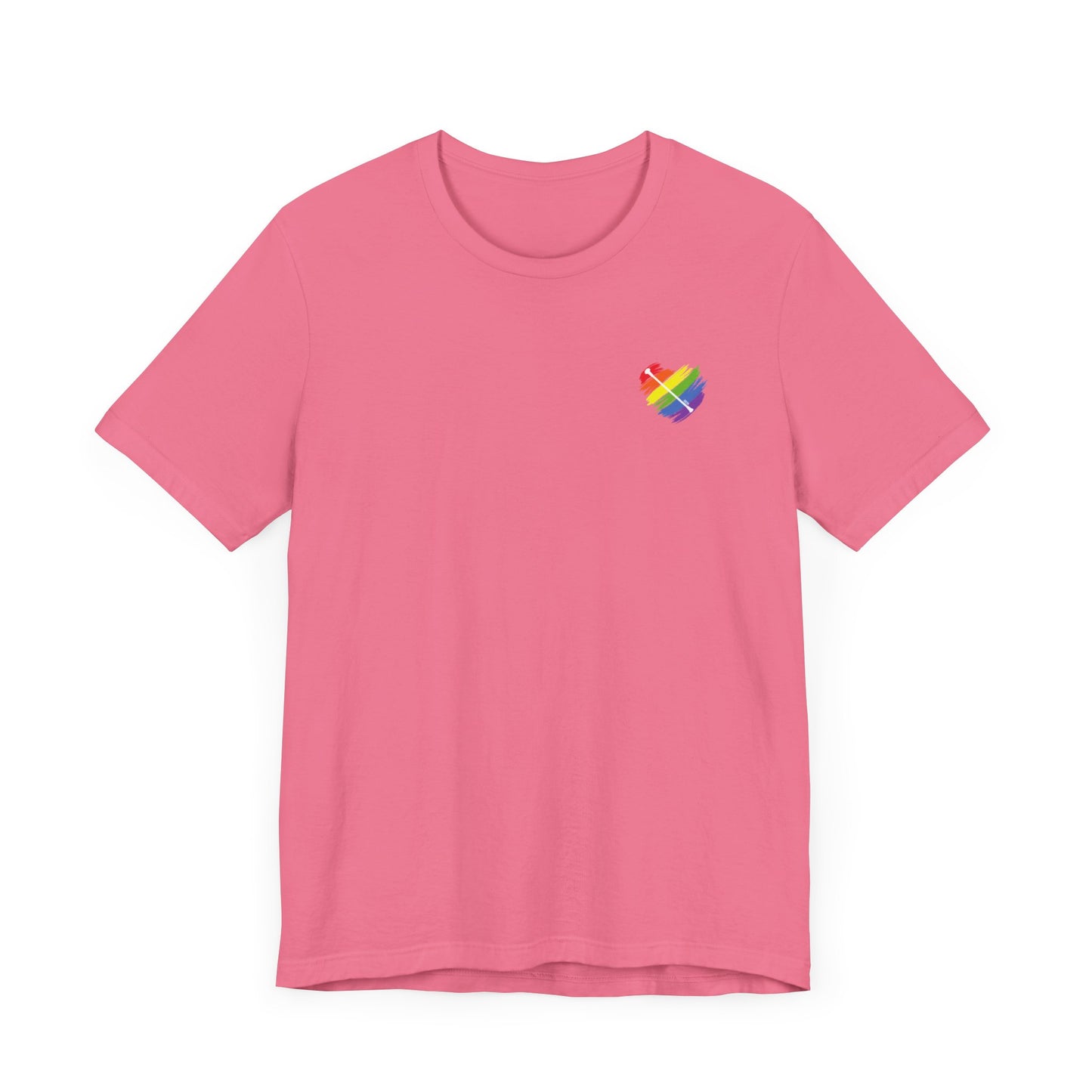 Rainbow Heart | Unisex Short Sleeve Tee