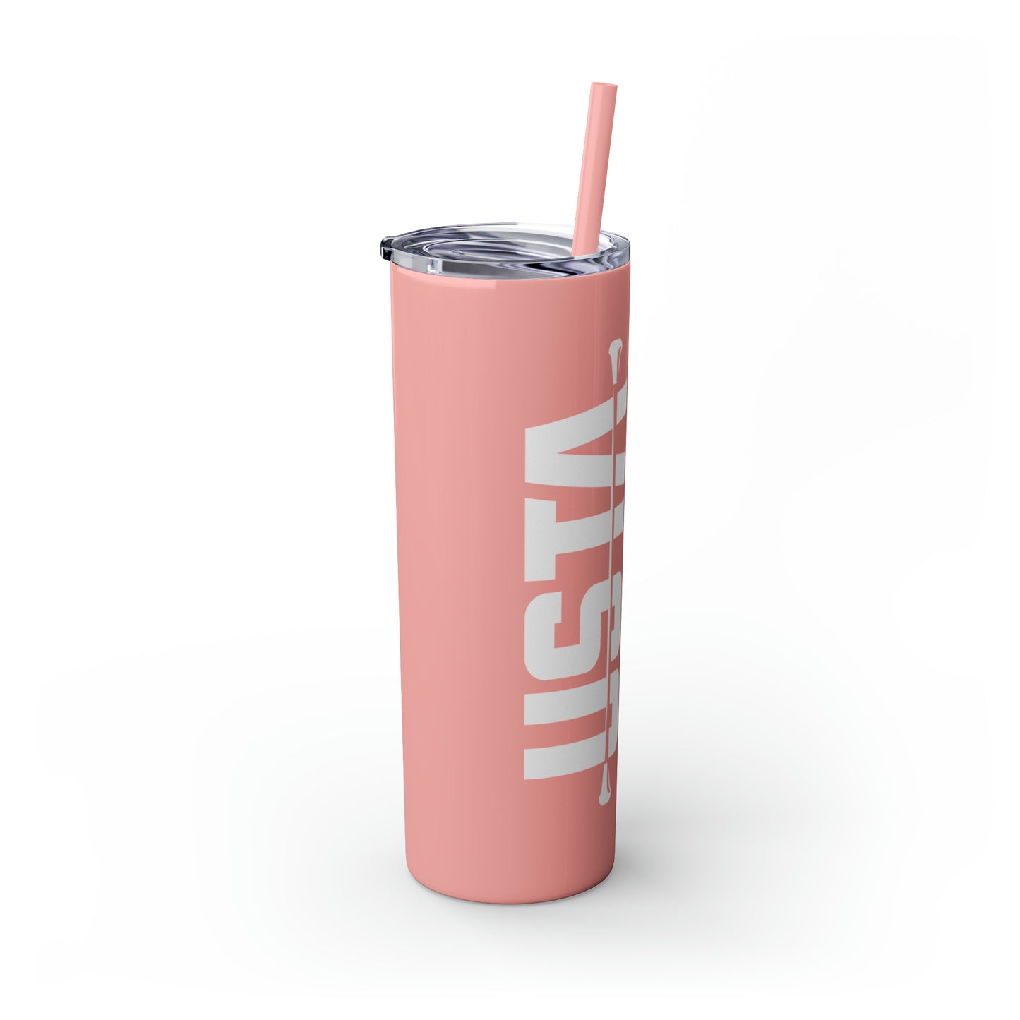 Skinny Tumbler with Straw, 20oz