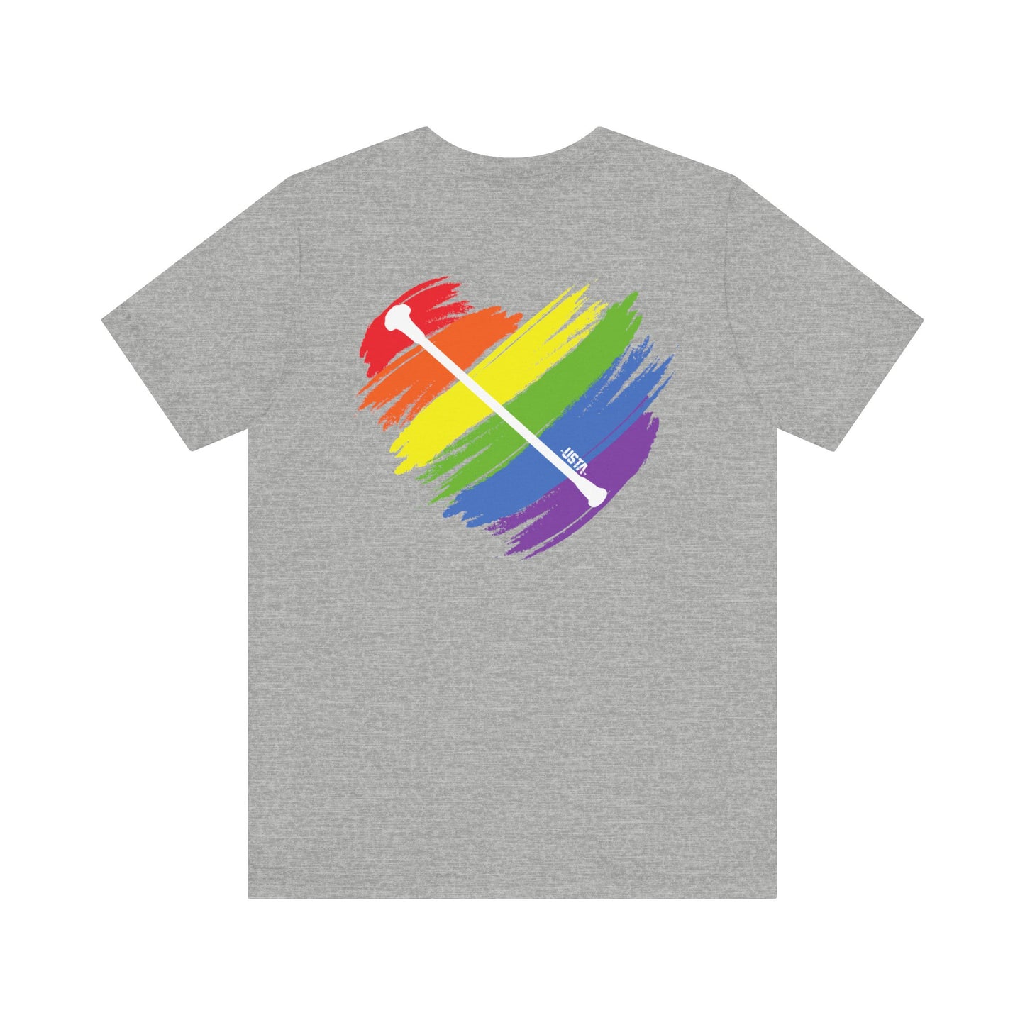 Rainbow Heart | Unisex Short Sleeve Tee