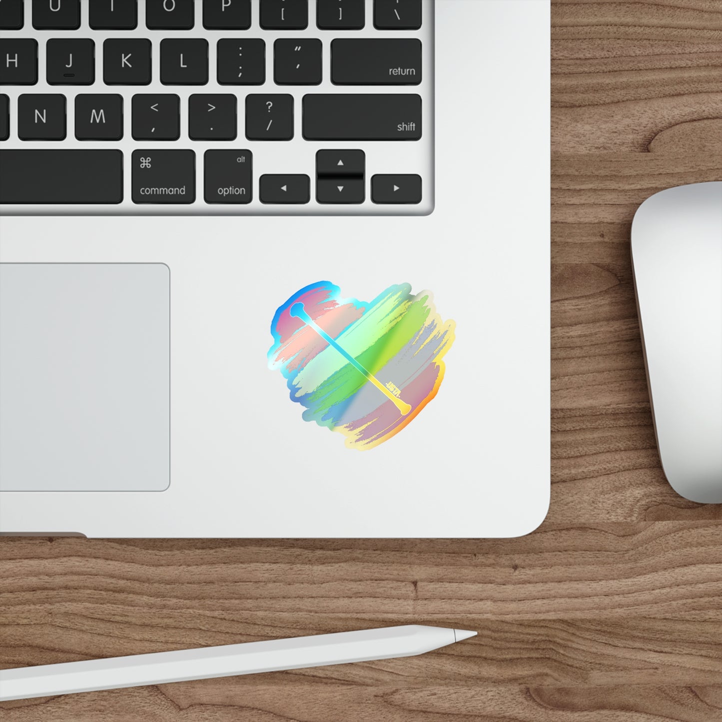 Rainbow | Holographic Die-cut Stickers