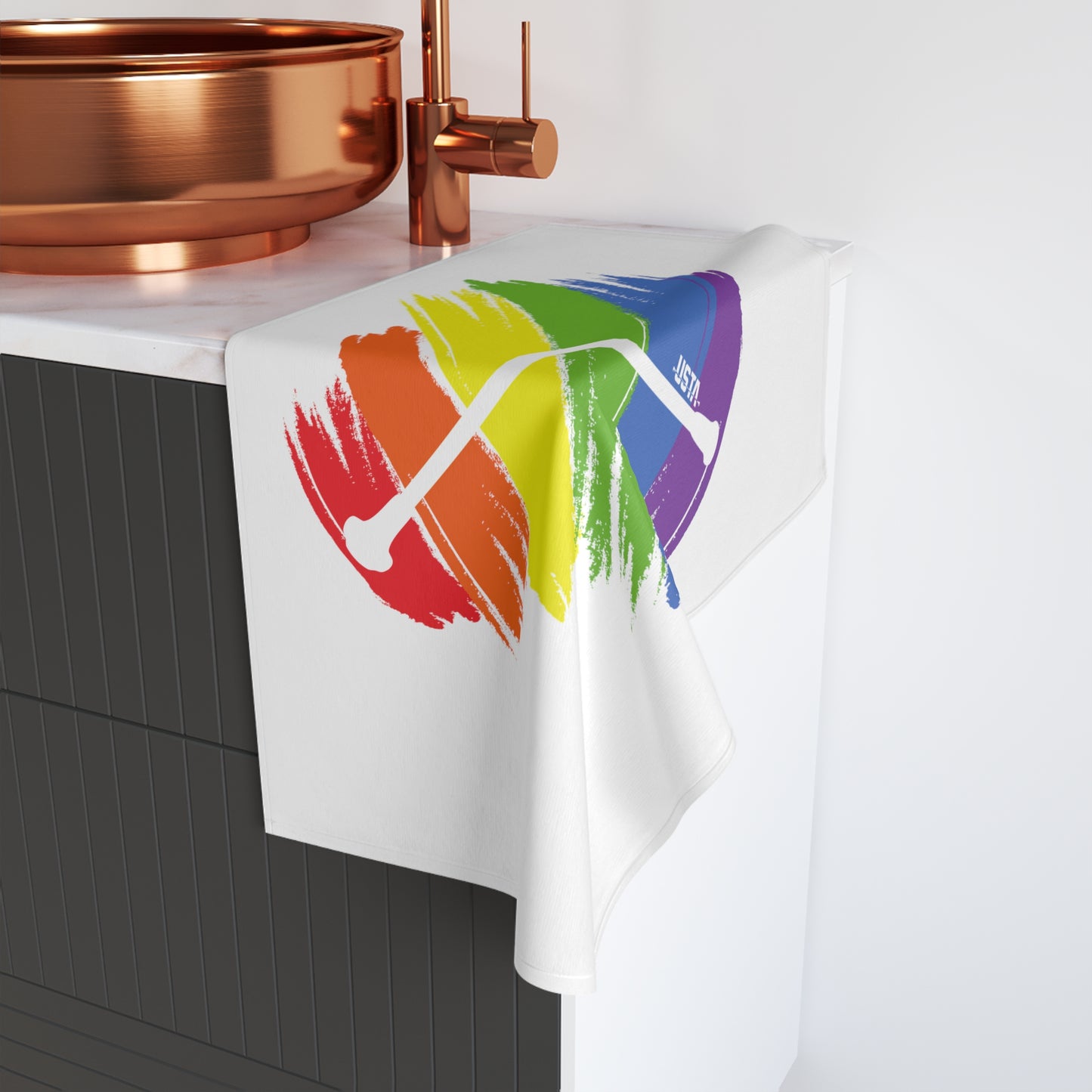 Rainbow Heart | Hand Towel