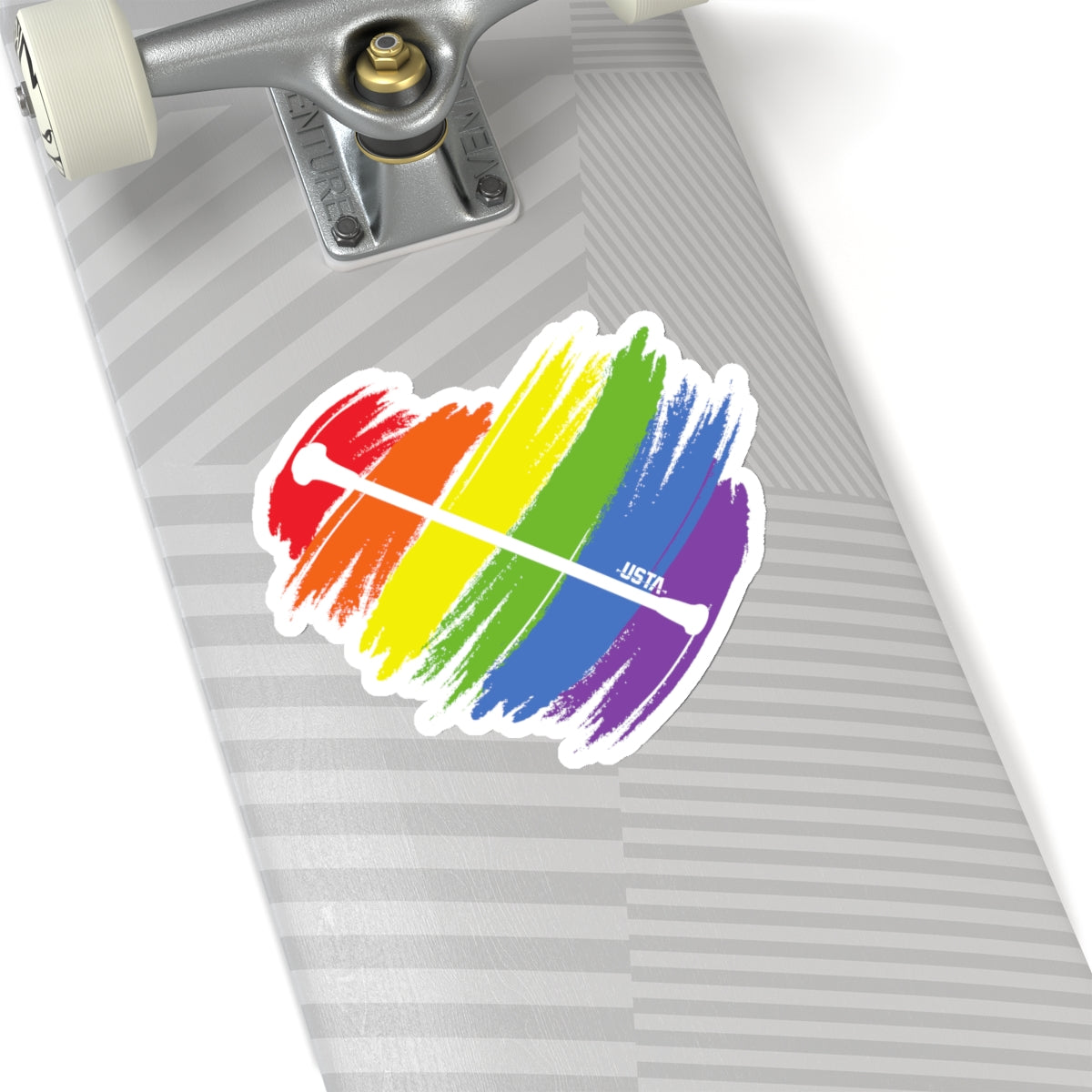 Rainbow Heart | Kiss-Cut Stickers