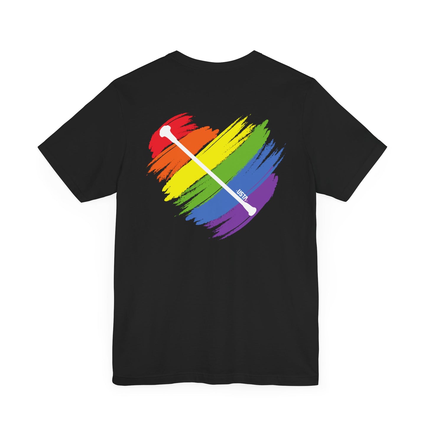 Rainbow Heart | Unisex Short Sleeve Tee