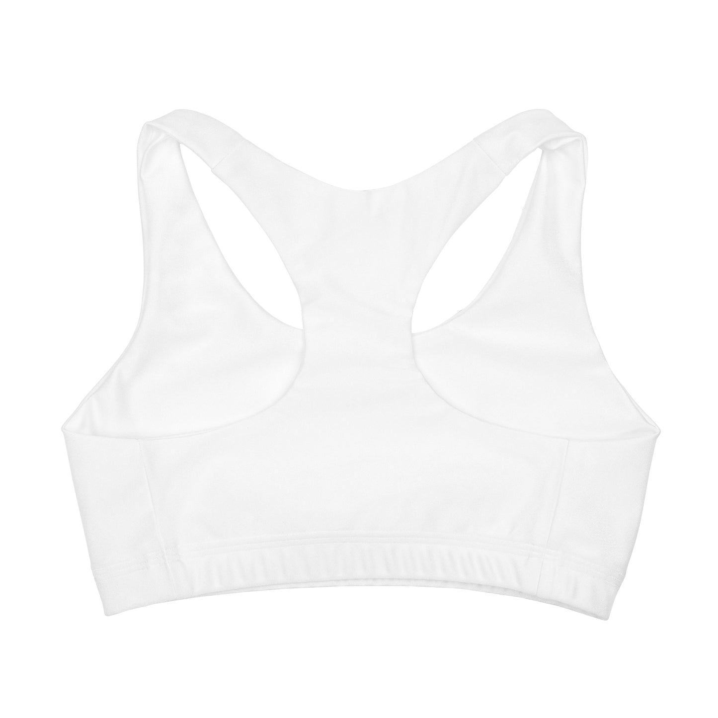 Girls' Double Lined Seamless Sports Bra (AOP)