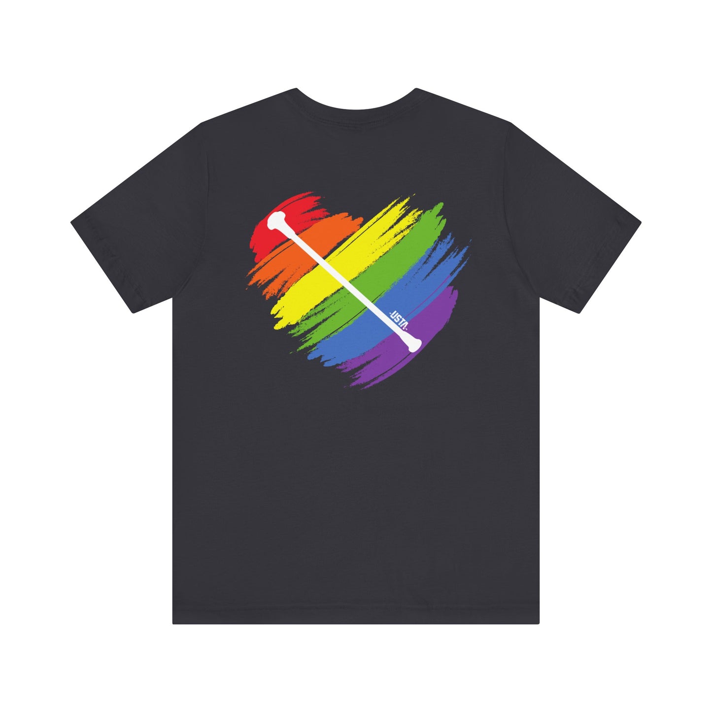 Rainbow Heart | Unisex Short Sleeve Tee