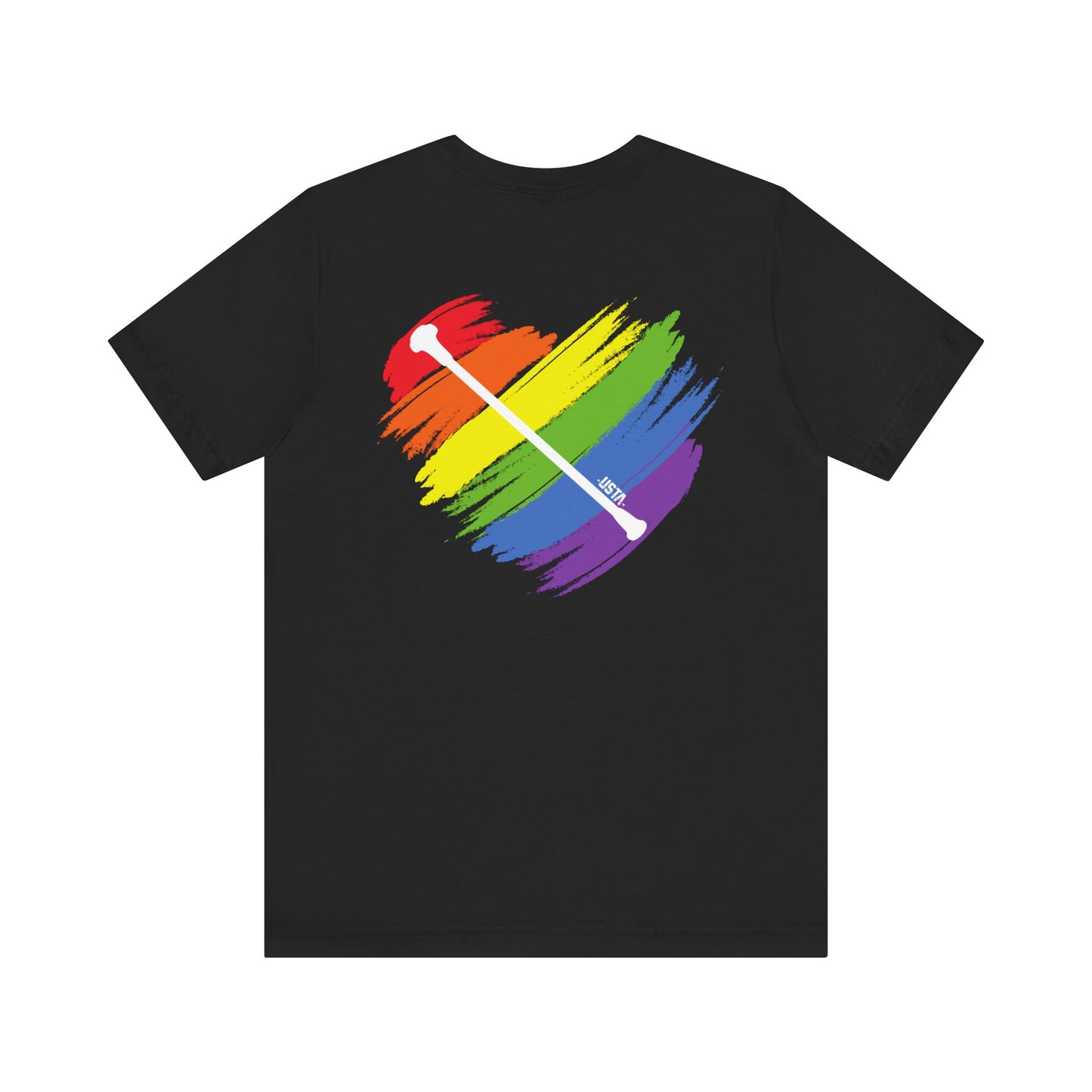 Rainbow Heart | Unisex Short Sleeve Tee