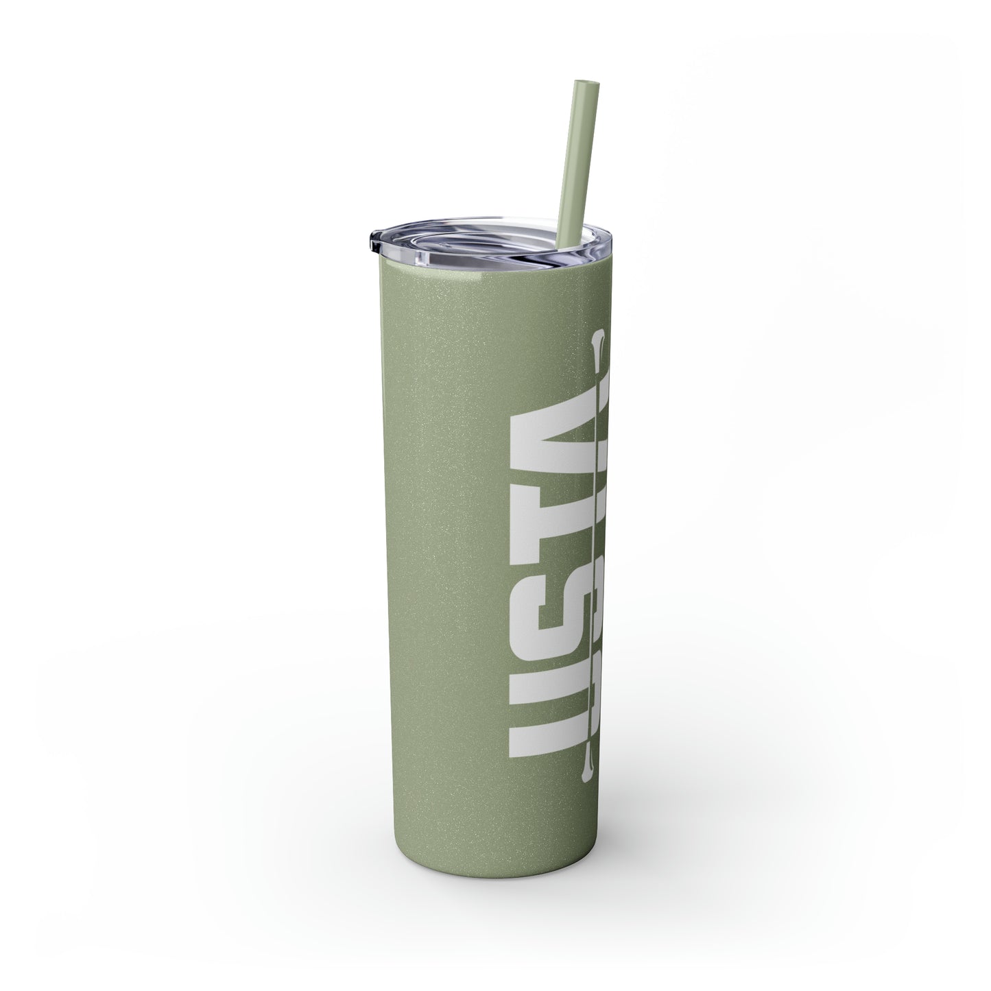 Skinny Tumbler with Straw, 20oz