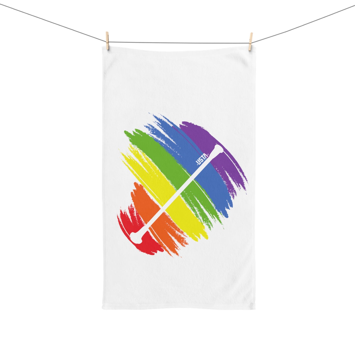 Rainbow Heart | Hand Towel