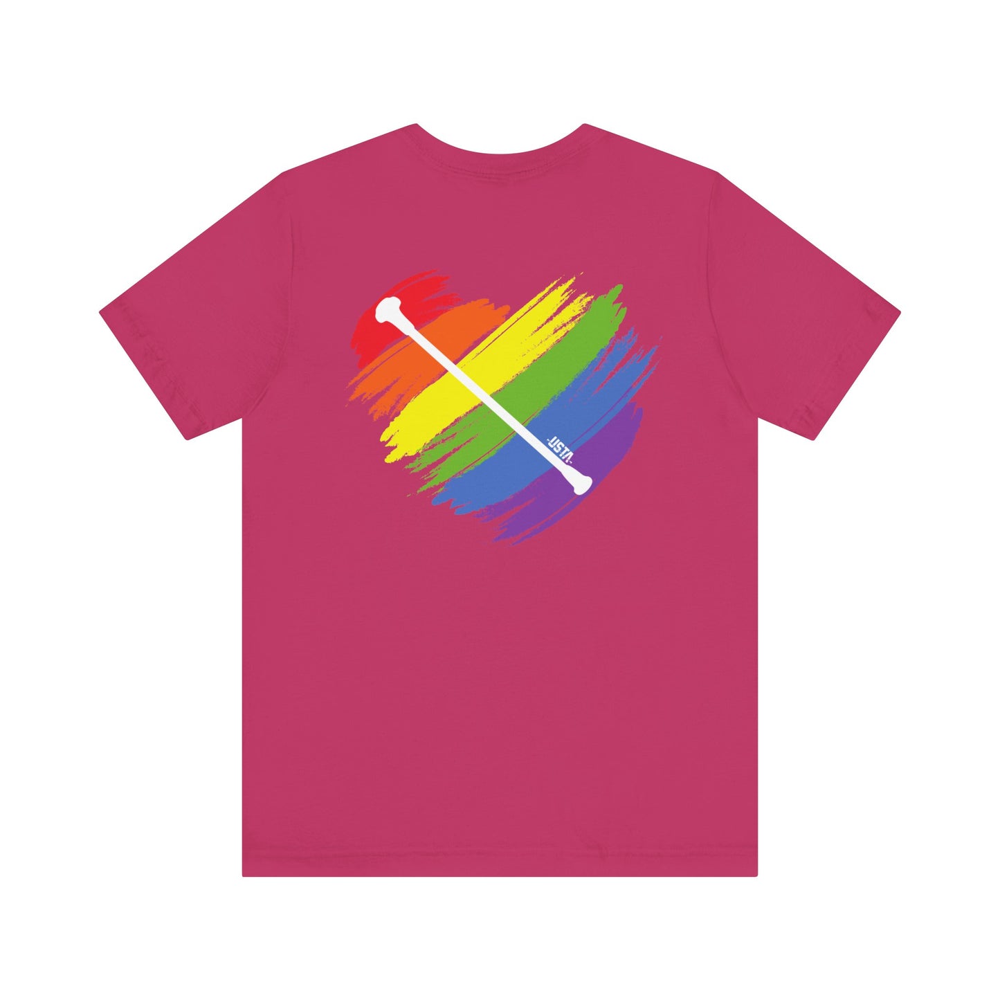 Rainbow Heart | Unisex Short Sleeve Tee