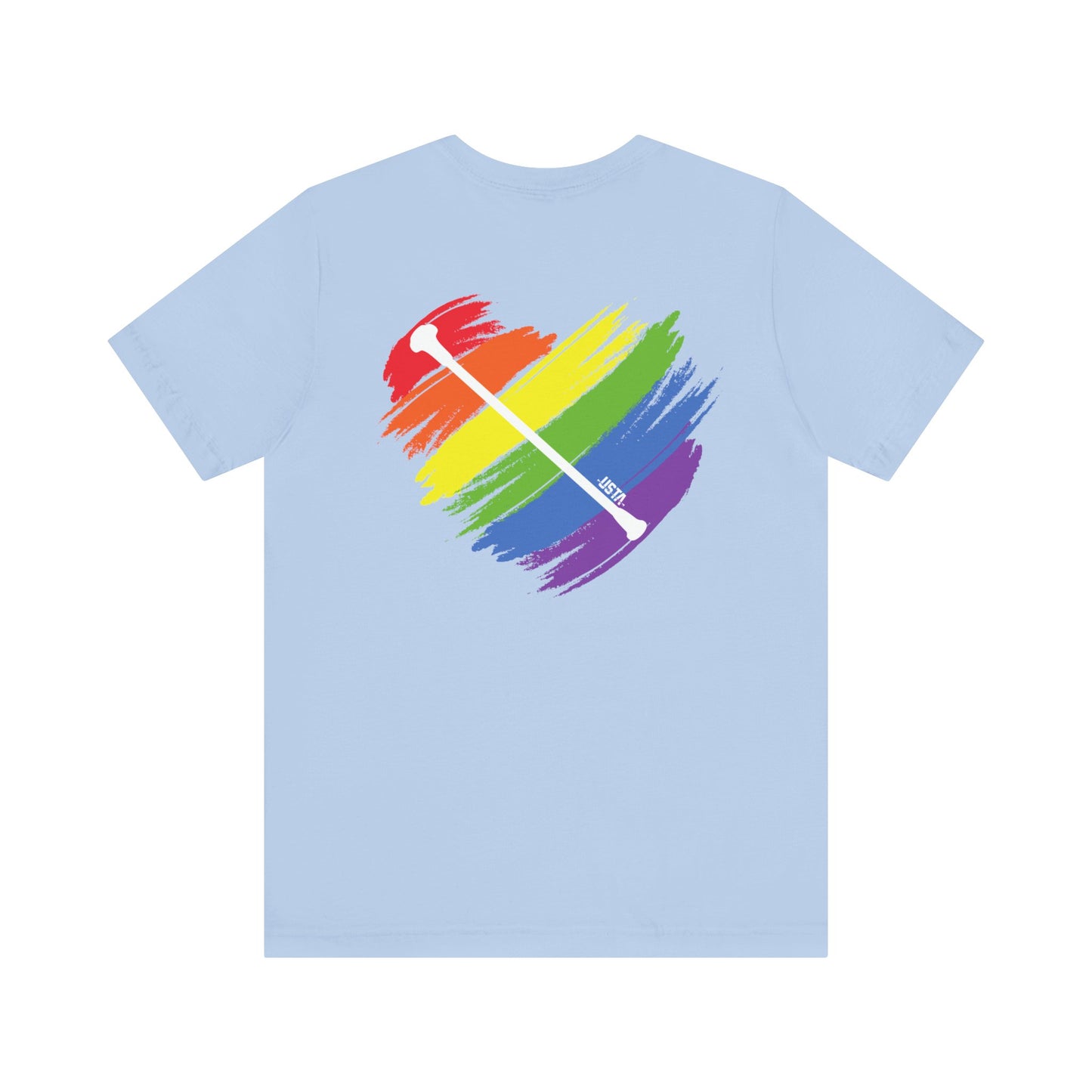 Rainbow Heart | Unisex Short Sleeve Tee