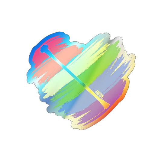 Rainbow | Holographic Die-cut Stickers