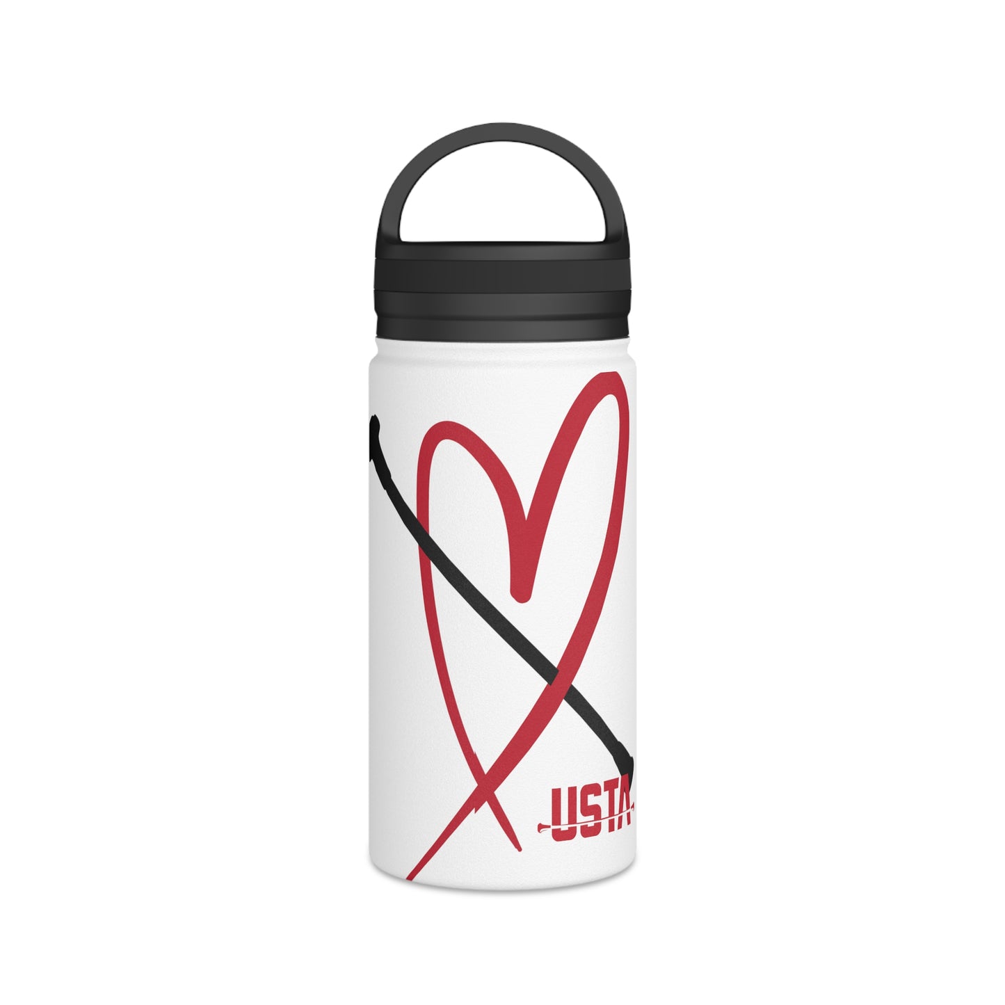 Stainless Steel Water Bottle, Handle Lid