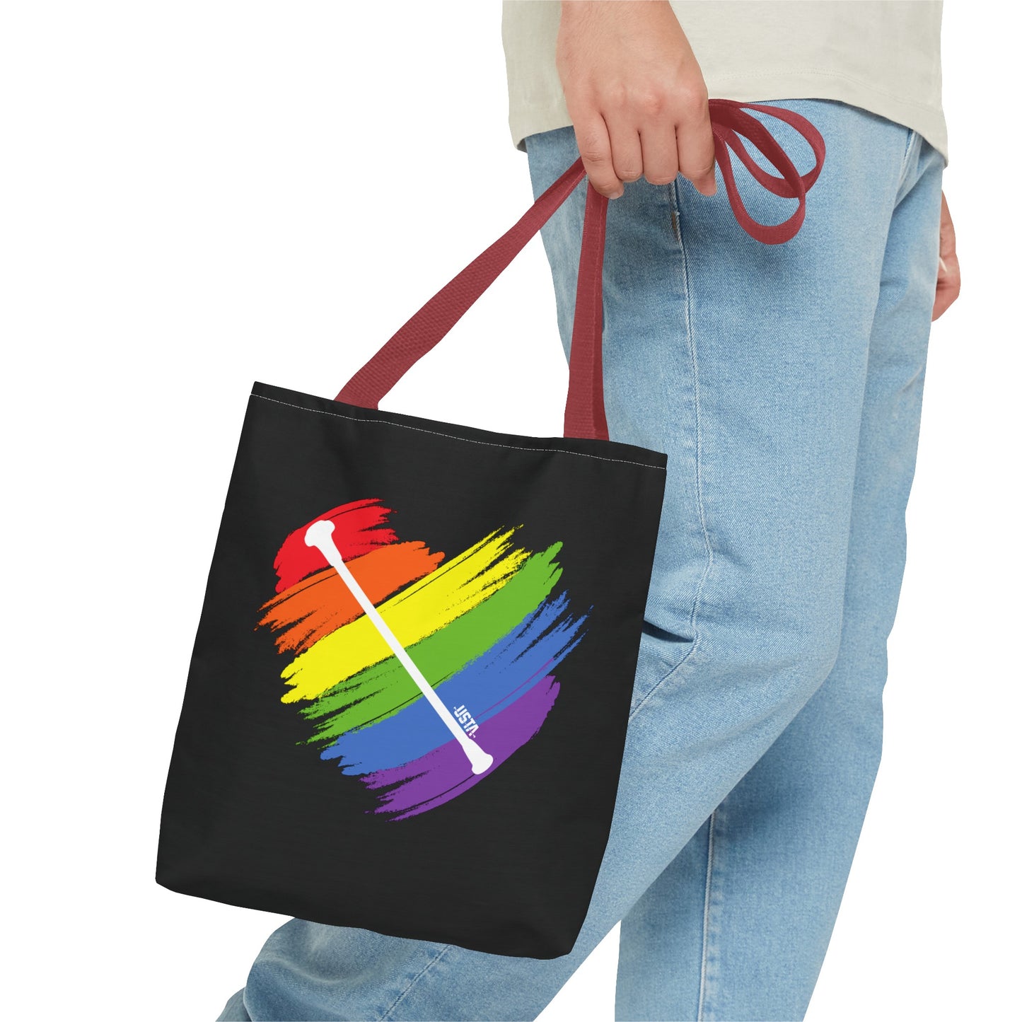 Rainbow Heart | Tote Bag (AOP)