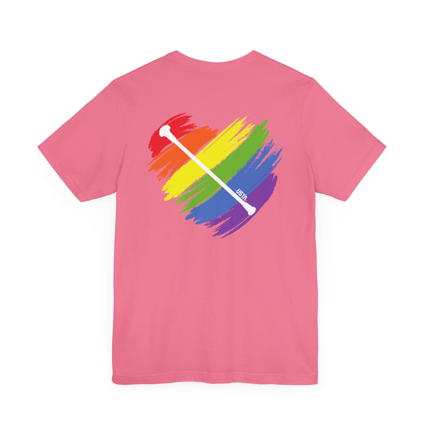 Rainbow Heart | Unisex Short Sleeve Tee