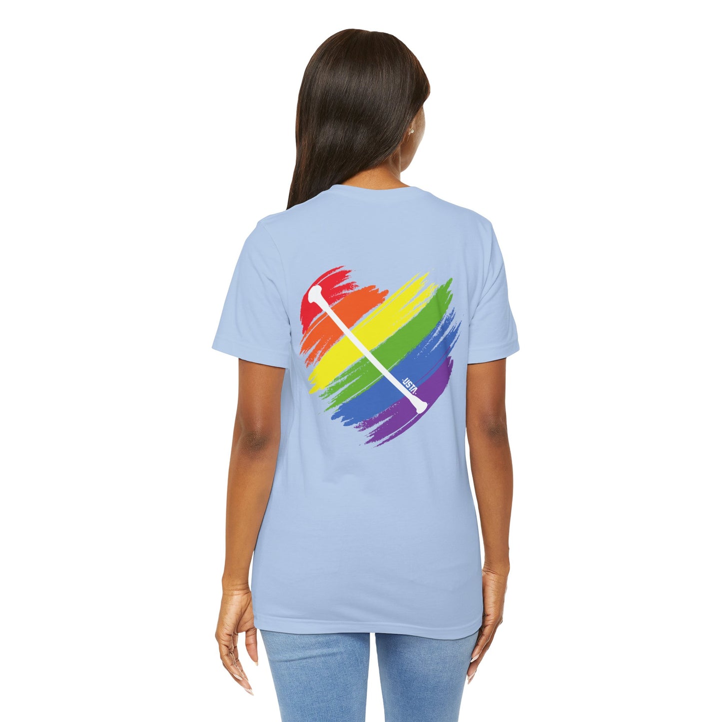 Rainbow Heart | Unisex Short Sleeve Tee