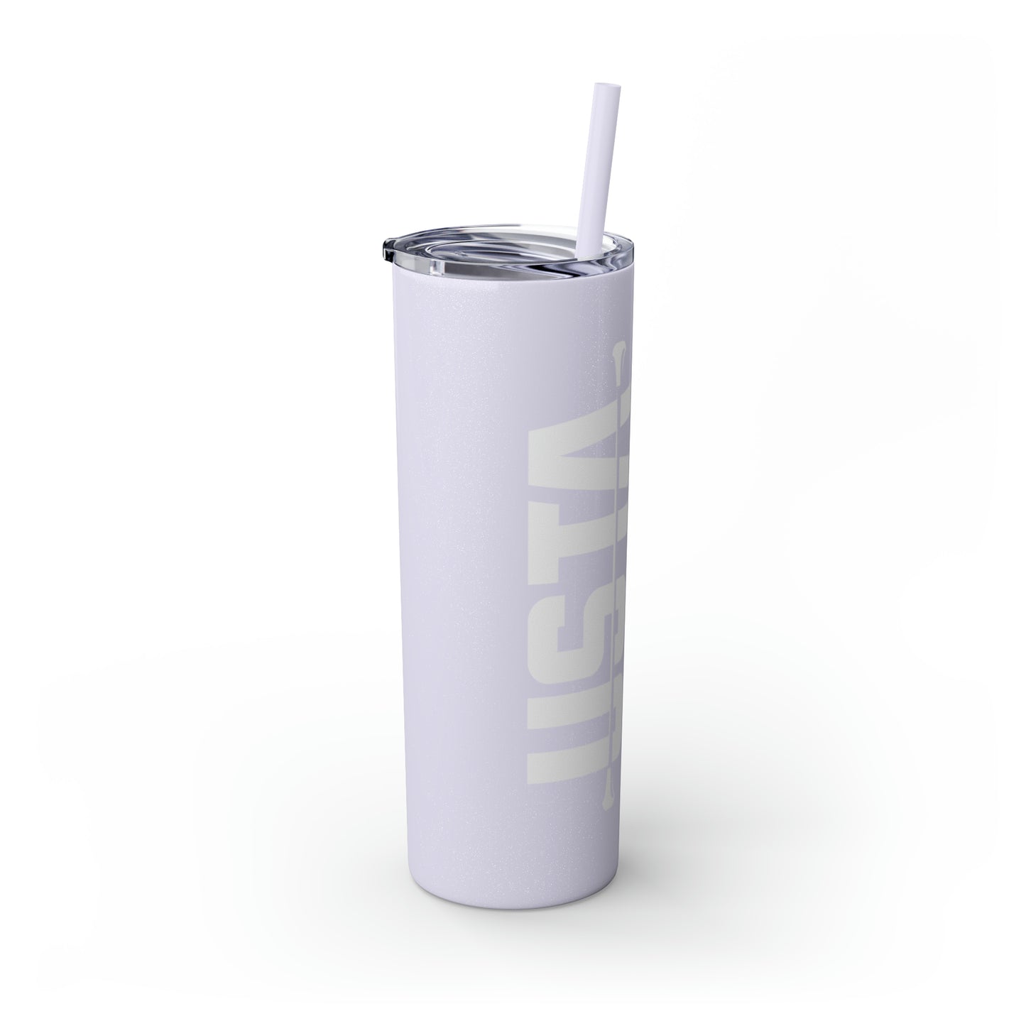 Skinny Tumbler with Straw, 20oz