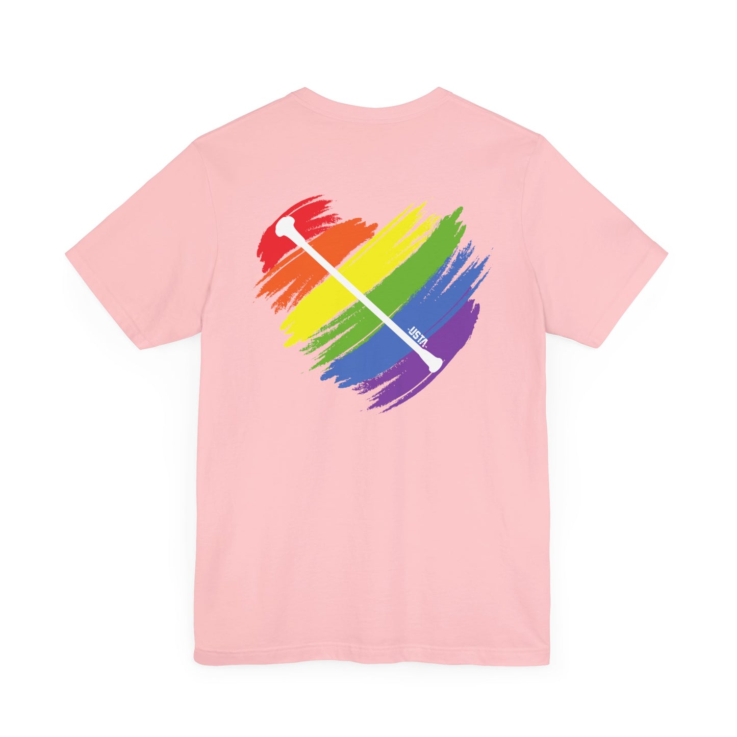 Rainbow Heart | Unisex Short Sleeve Tee