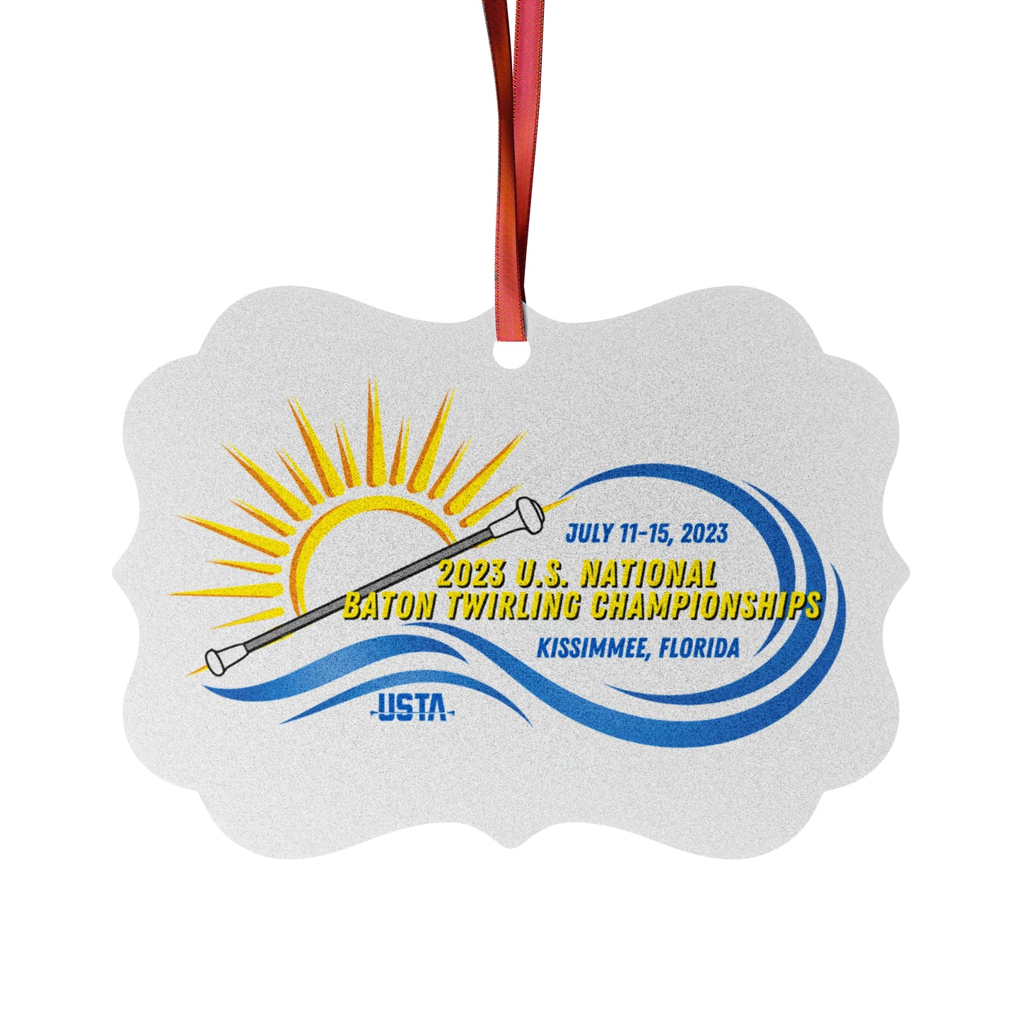 2023 U.S. National Baton Twirling Championships Ornament