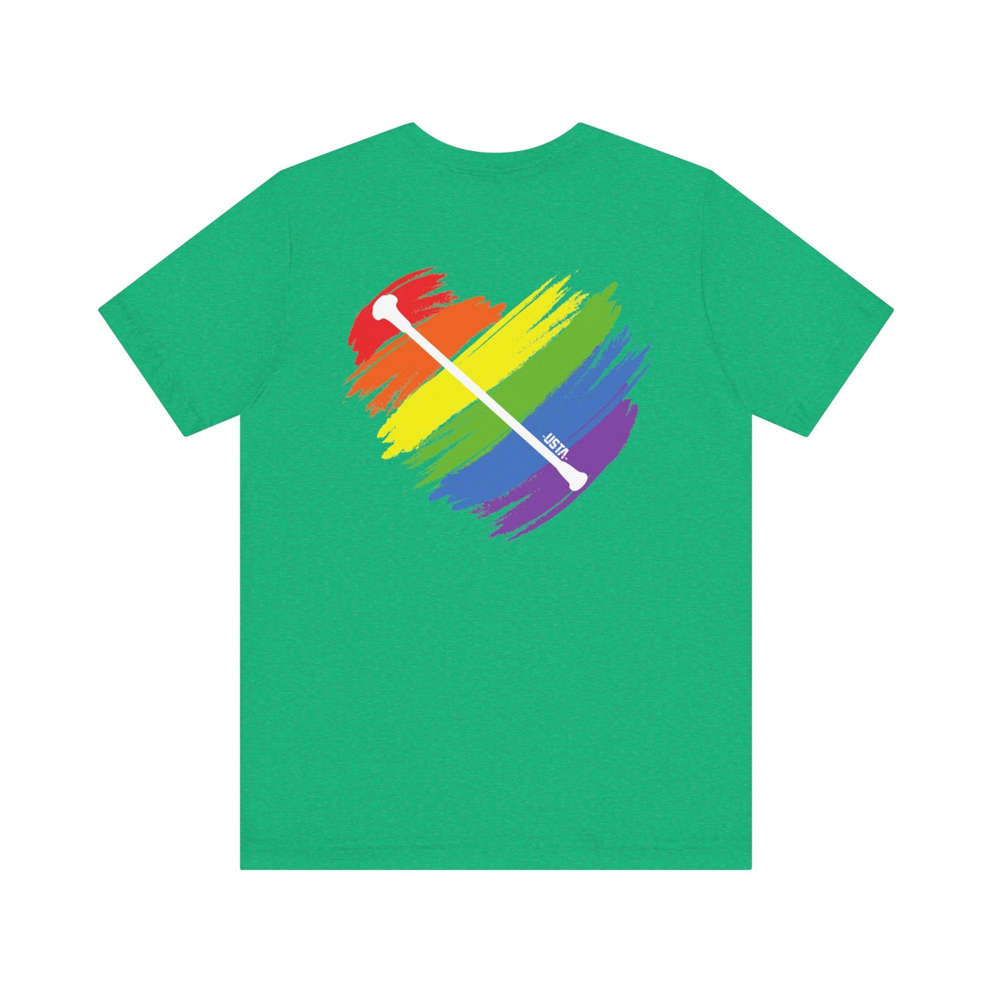 Rainbow Heart | Unisex Short Sleeve Tee