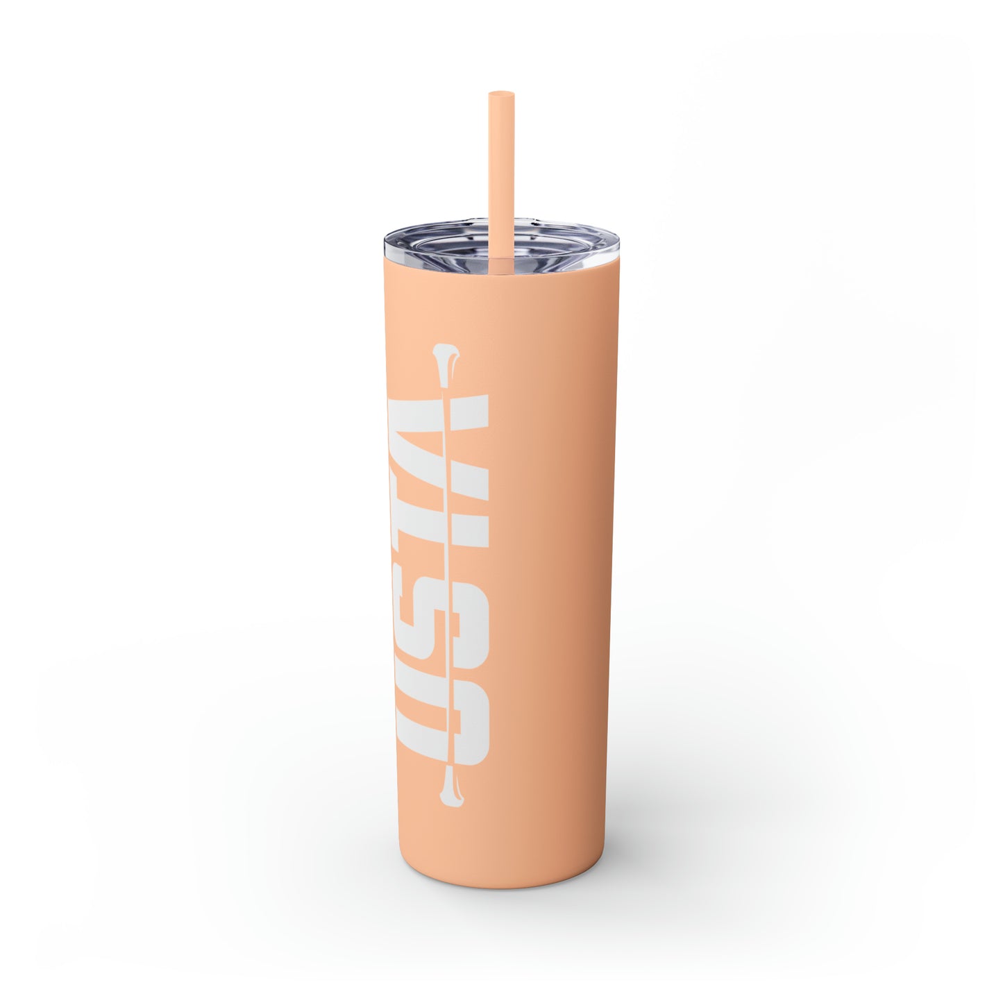 Skinny Tumbler with Straw, 20oz