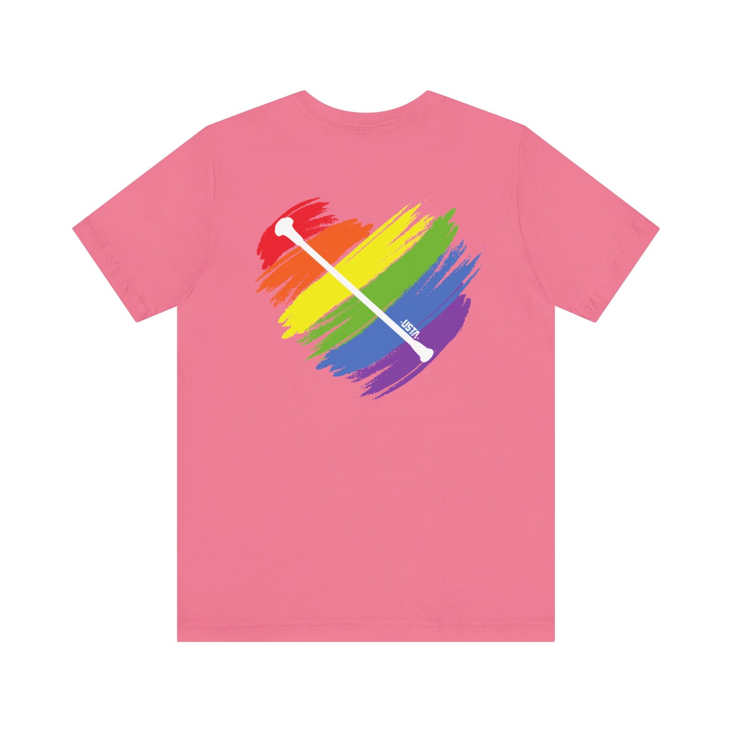 Rainbow Heart | Unisex Short Sleeve Tee