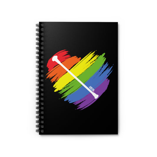 Rainbow Heart | Spiral Notebook - Ruled Line