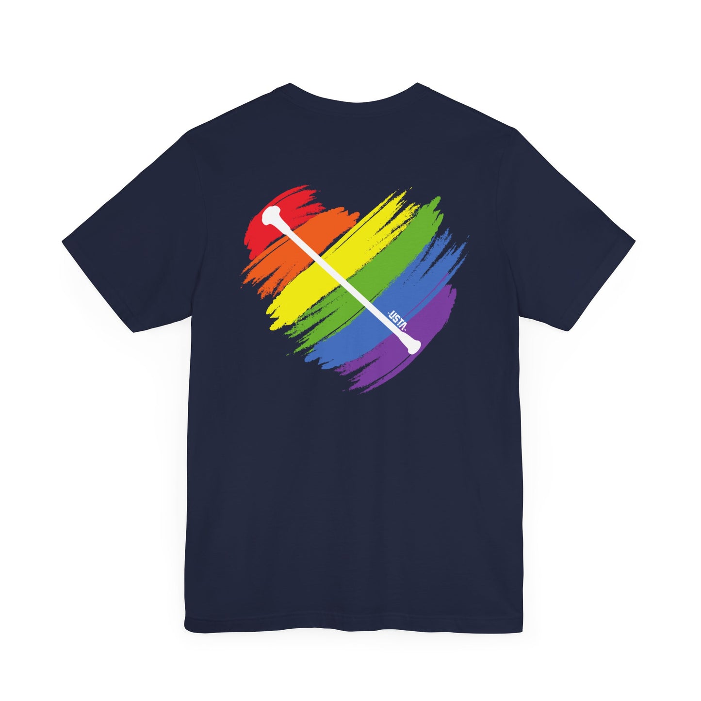 Rainbow Heart | Unisex Short Sleeve Tee