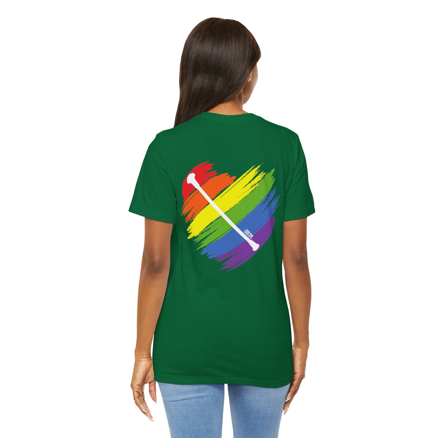 Rainbow Heart | Unisex Short Sleeve Tee