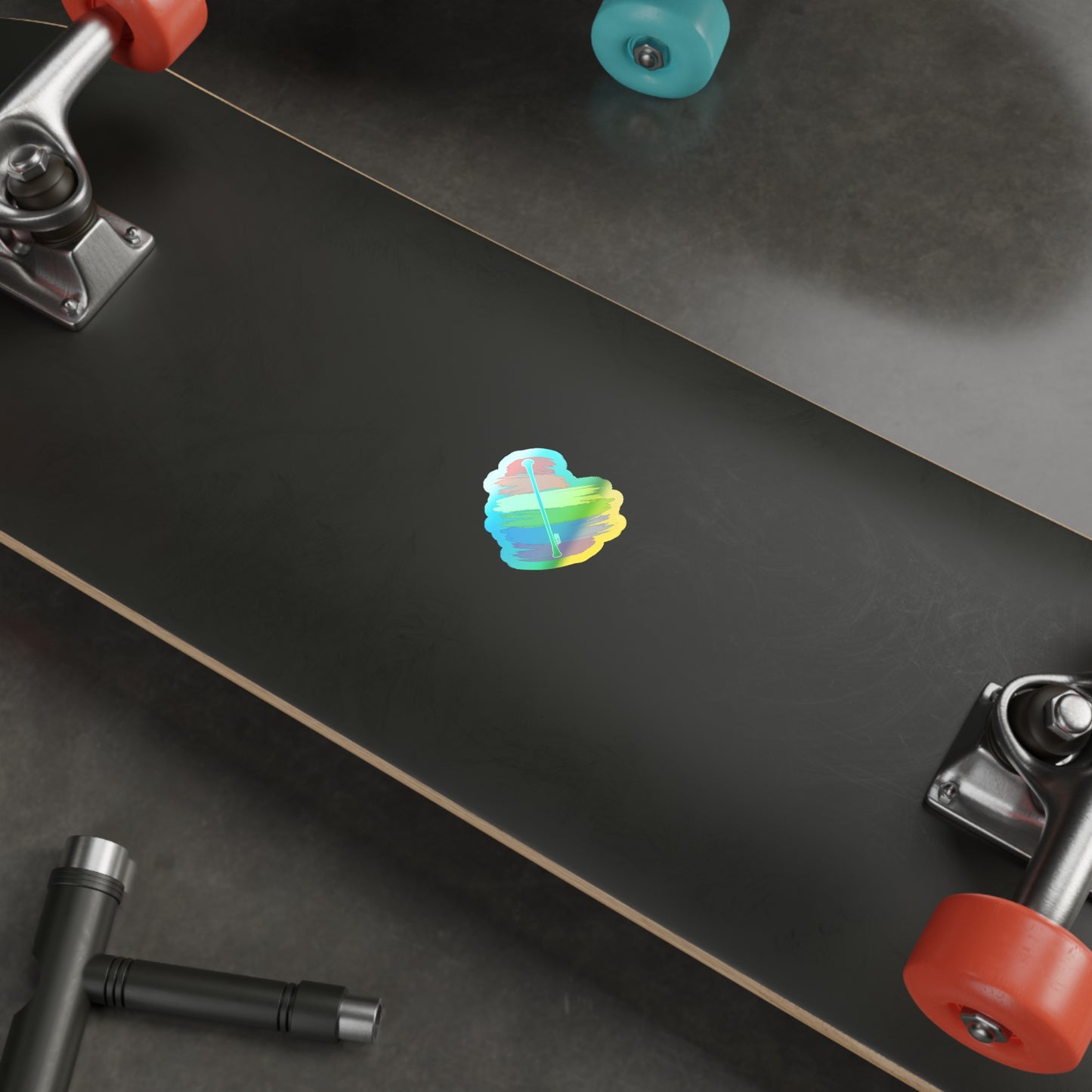 Rainbow | Holographic Die-cut Stickers