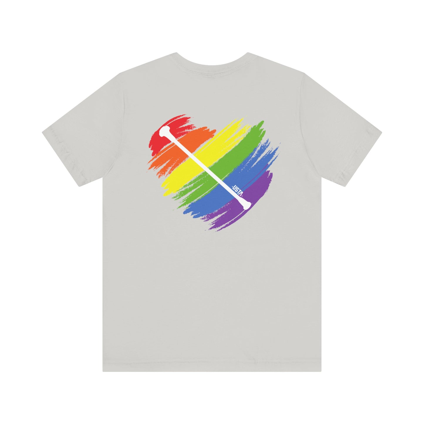 Rainbow Heart | Unisex Short Sleeve Tee