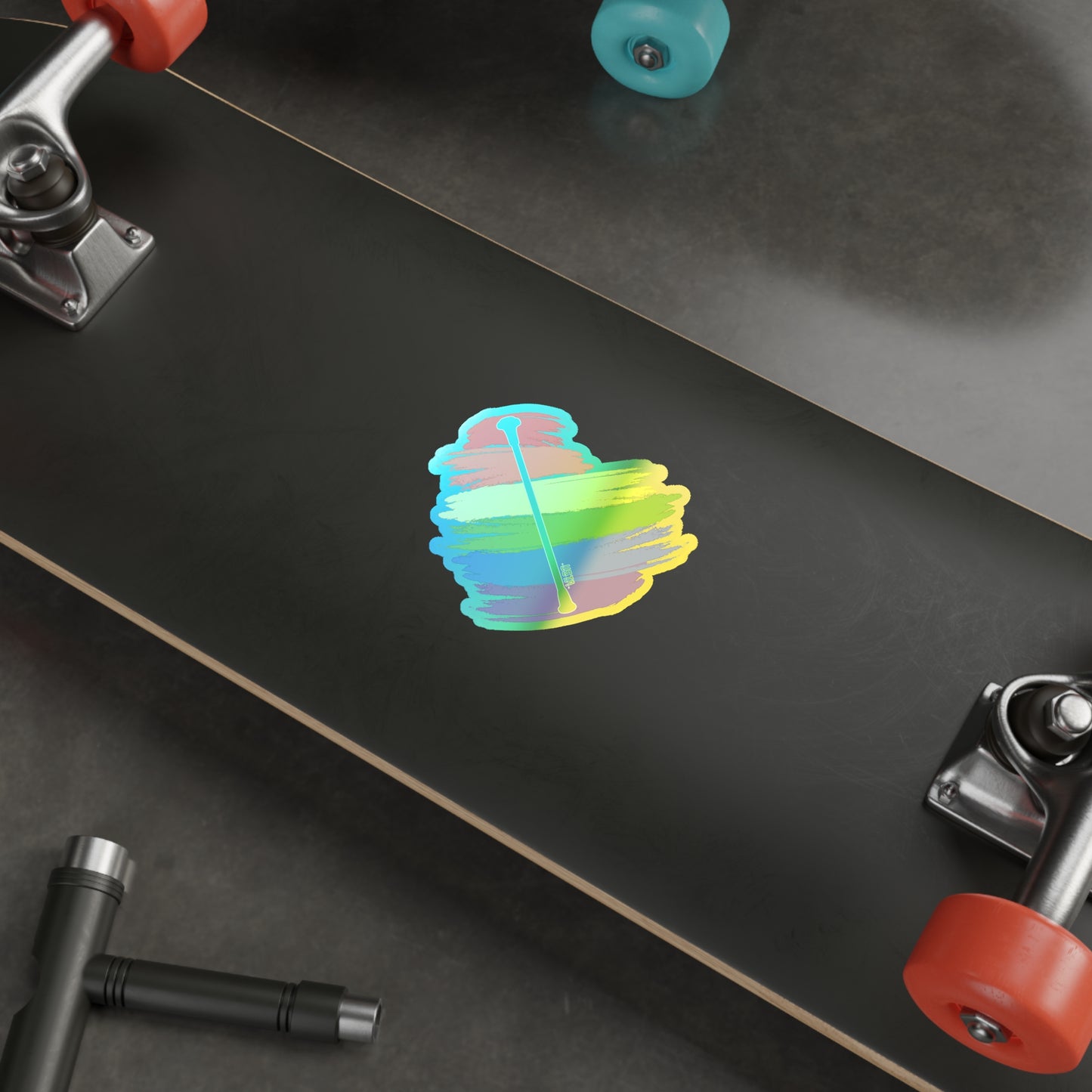 Rainbow | Holographic Die-cut Stickers