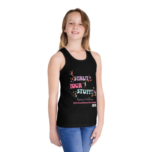 Katiana Welsheimer "Strut Your Stuff"  Kid's Tank Top