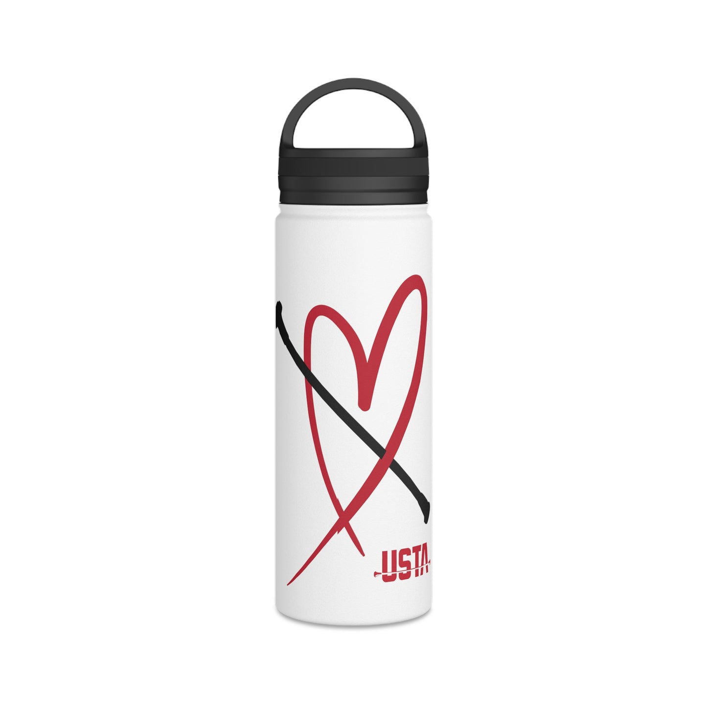 Stainless Steel Water Bottle, Handle Lid