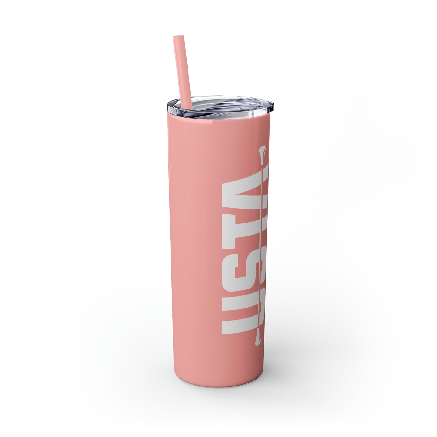 Skinny Tumbler with Straw, 20oz