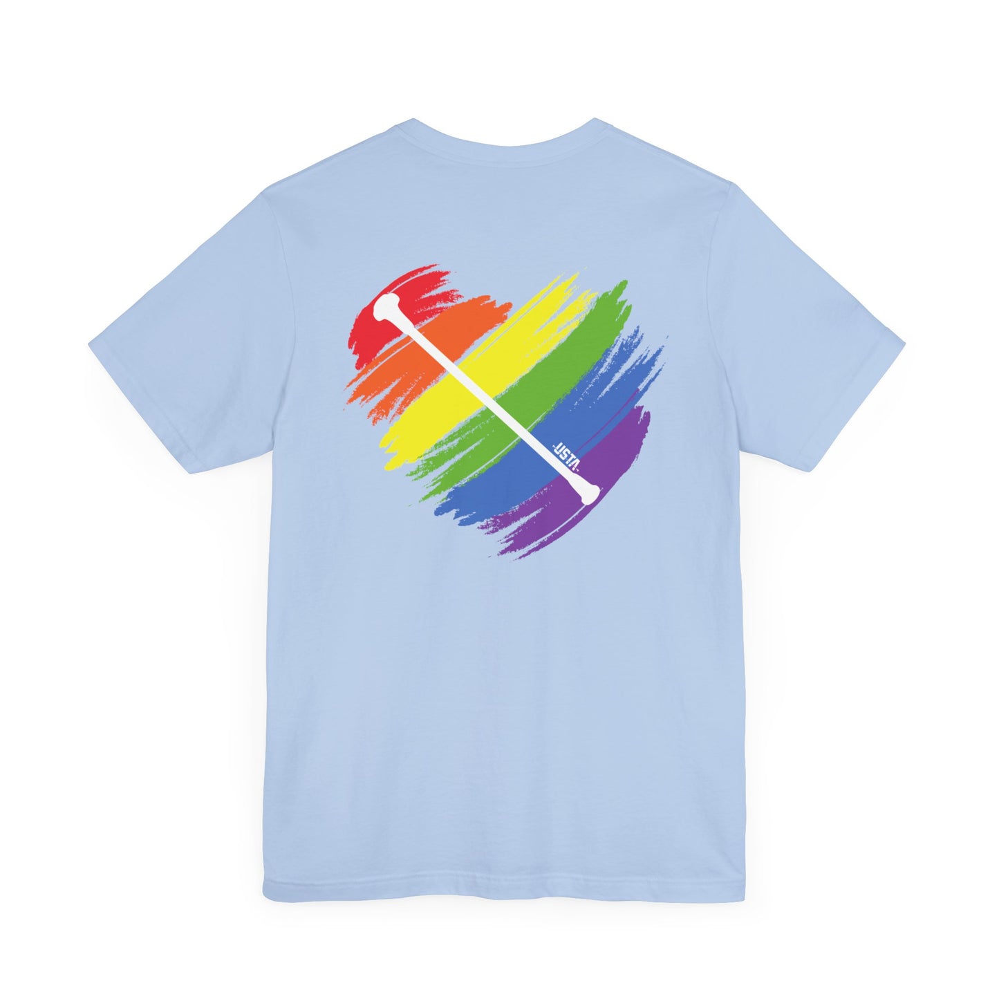 Rainbow Heart | Unisex Short Sleeve Tee