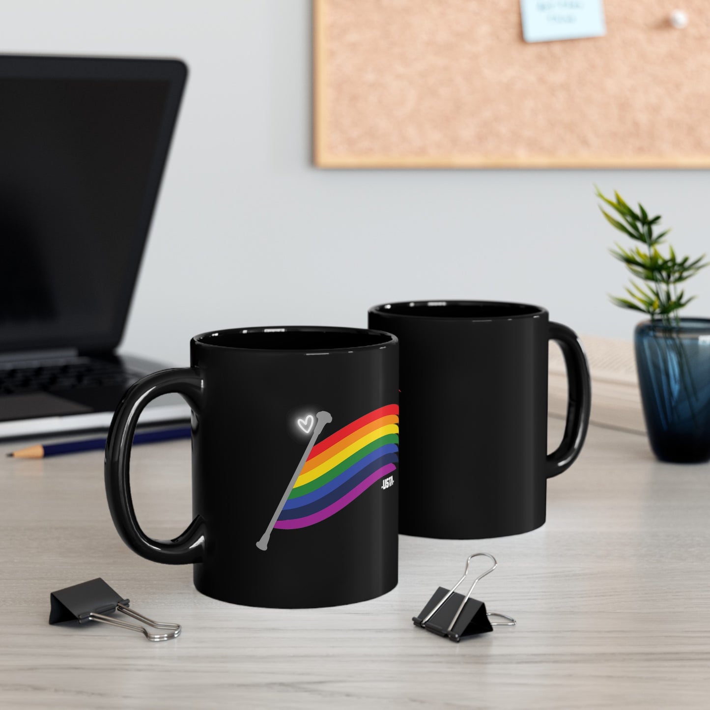 Rainbow | Black Mug (11oz, 15oz)